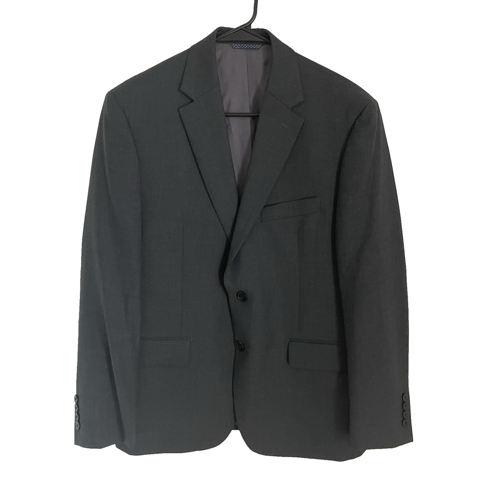 Lauren‎ Ralph Lauren Men’s Blazer 40S Wool Blend Gray Sport Coat Suit Jacket